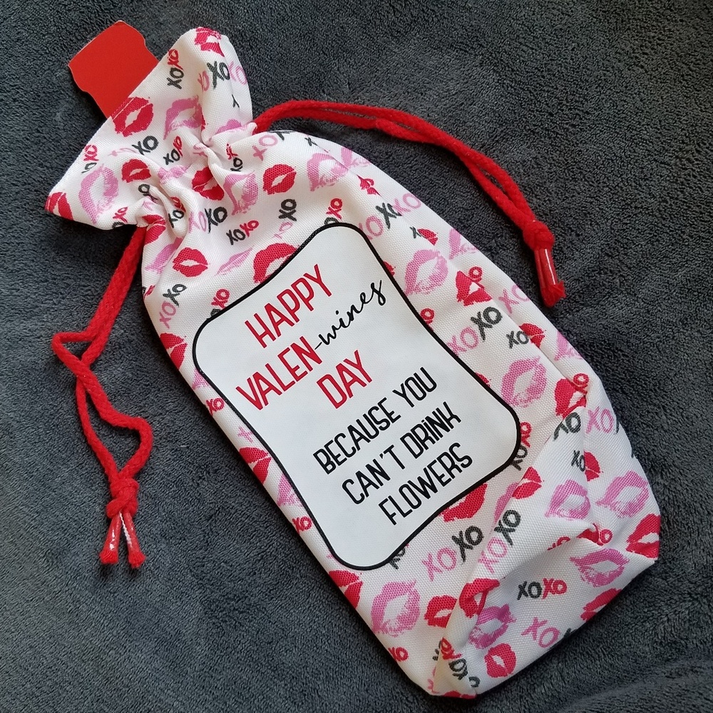 Valentine's Wine Holder Because You Can't Drink